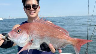 ザシーマンで鯛をゲット！